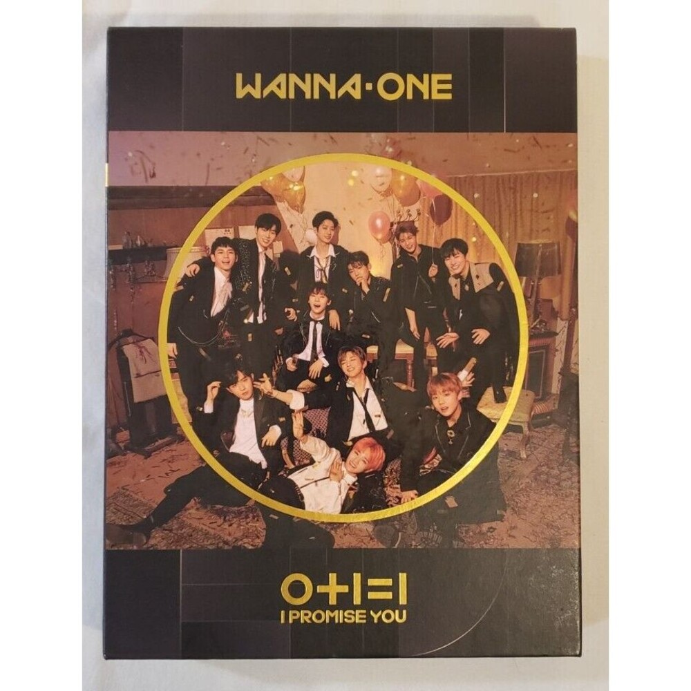 K-POP WANNA ONE 2nd Mini Album 0+1=1 I PROMISE YOU [NIGHT Ver] CD+Photobook+Card